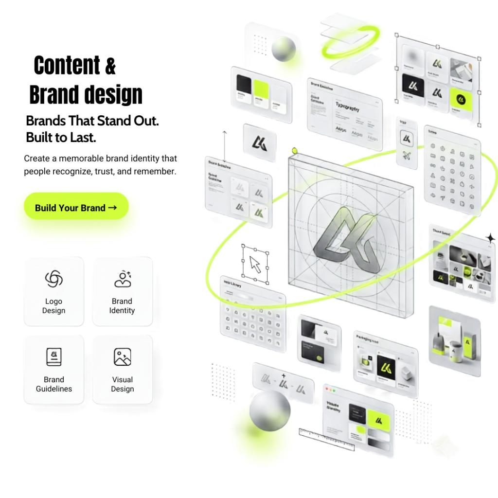 Content Writing and Brand Designing